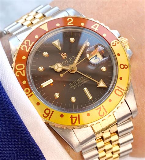 rolex gmt master 1675 nipple dial|vintage rolex 1675 for sale.